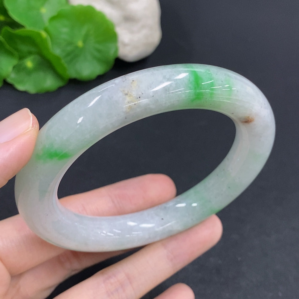 Jadeite Round Bangle