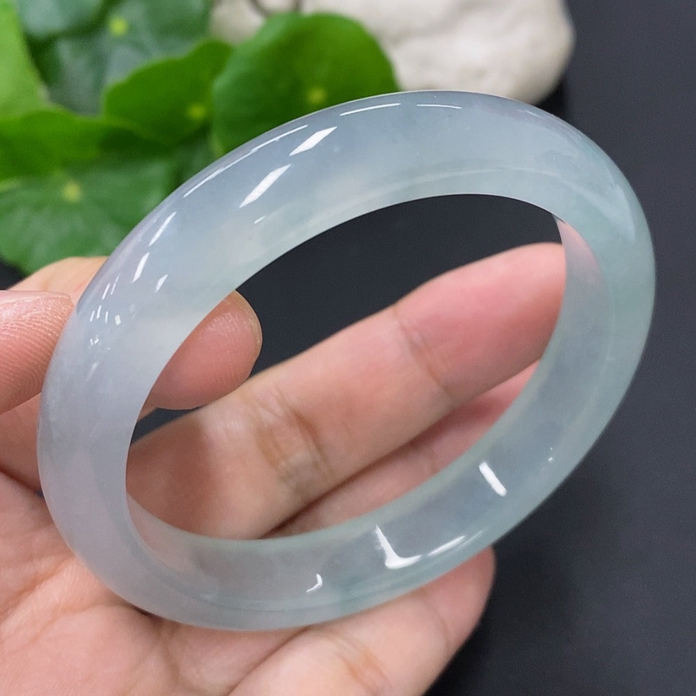 Jadeite Round Bangle Size 54.9 Total Weight Approx. 45.2g