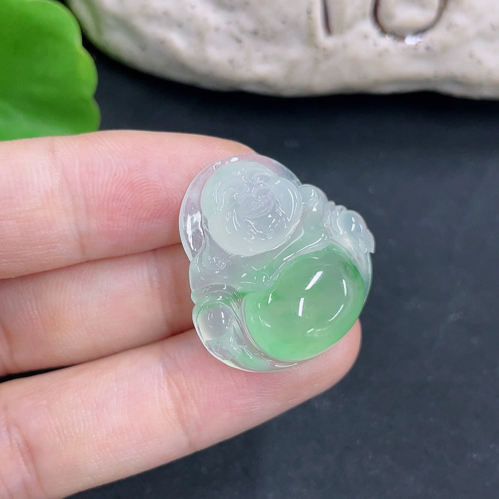 Jadeite Pendant Buddha