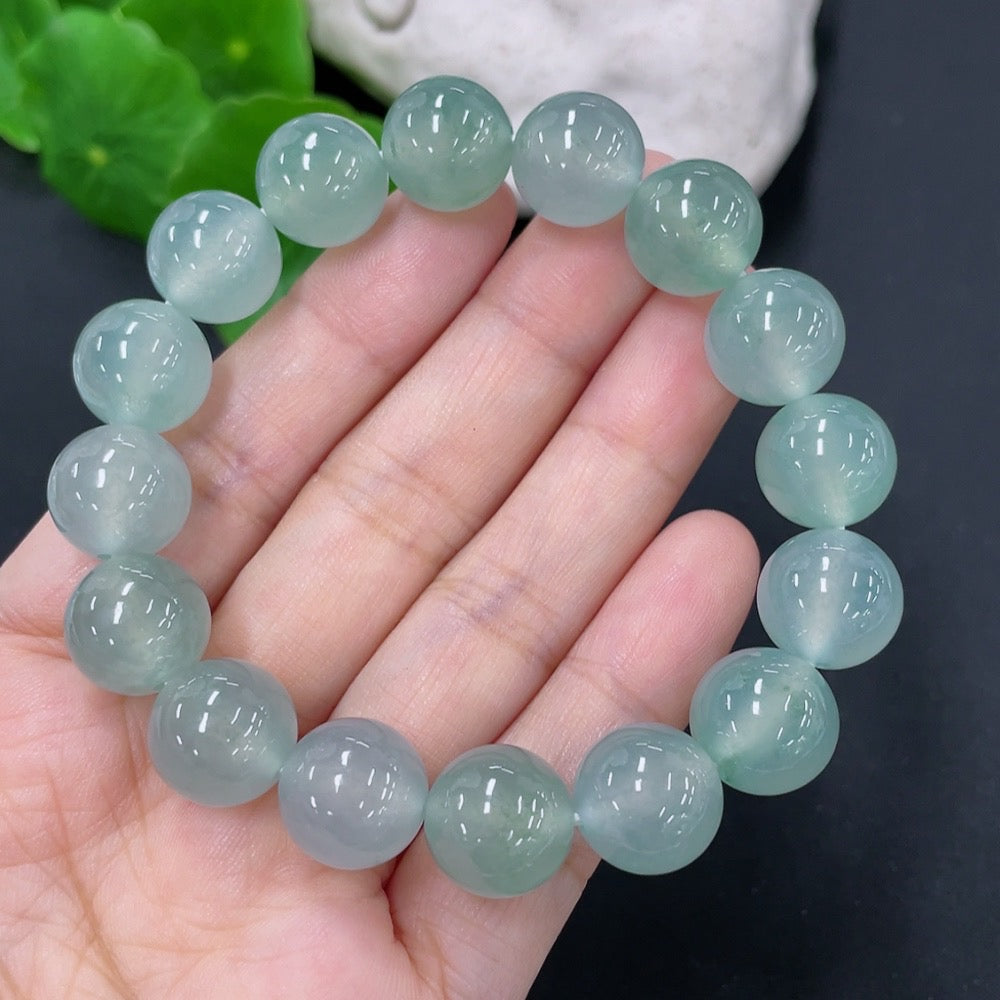 Jadeite Bracelet Approx.11.8mm Total Weight Approx.45g