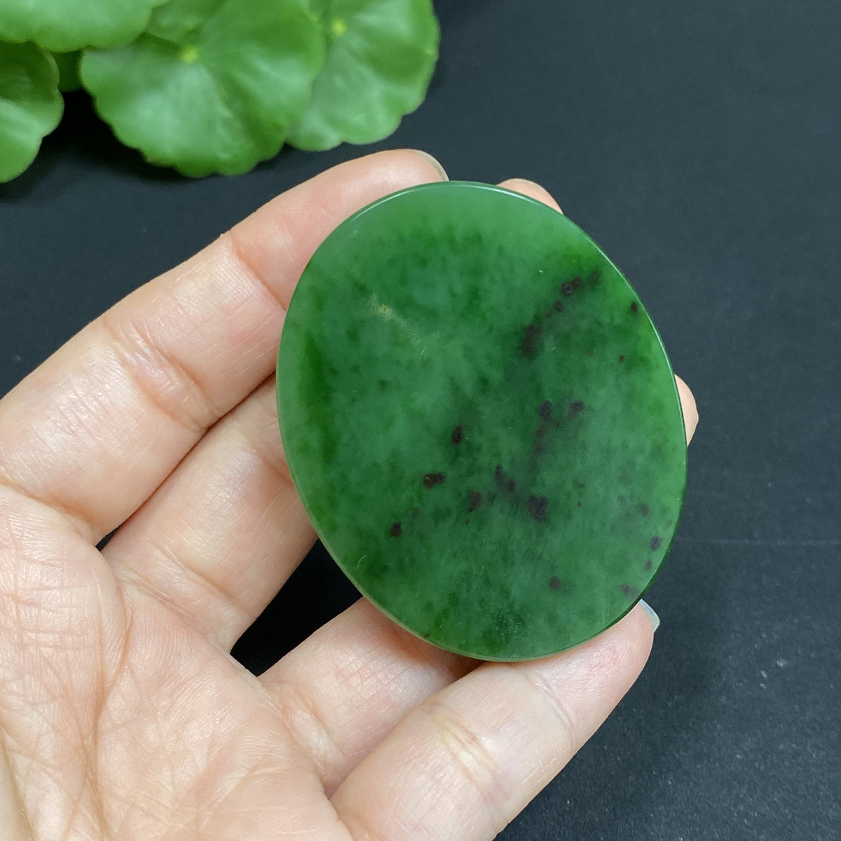 Huiliu Certified Hetian Jade Jasper Pendant, plain jade pendant with smooth surface and natural beige color, showcasing elegant craftsmanship.
