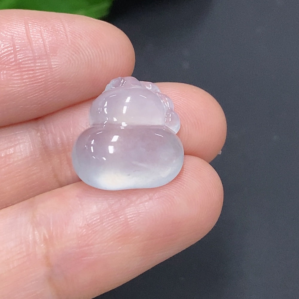 Jadeite Gourd Pendant Total Weight Approximately 2g