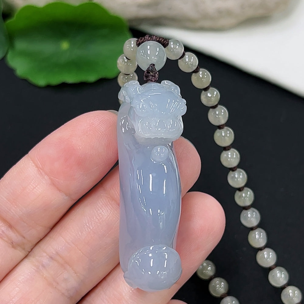 Jadeite Pendant with Chain