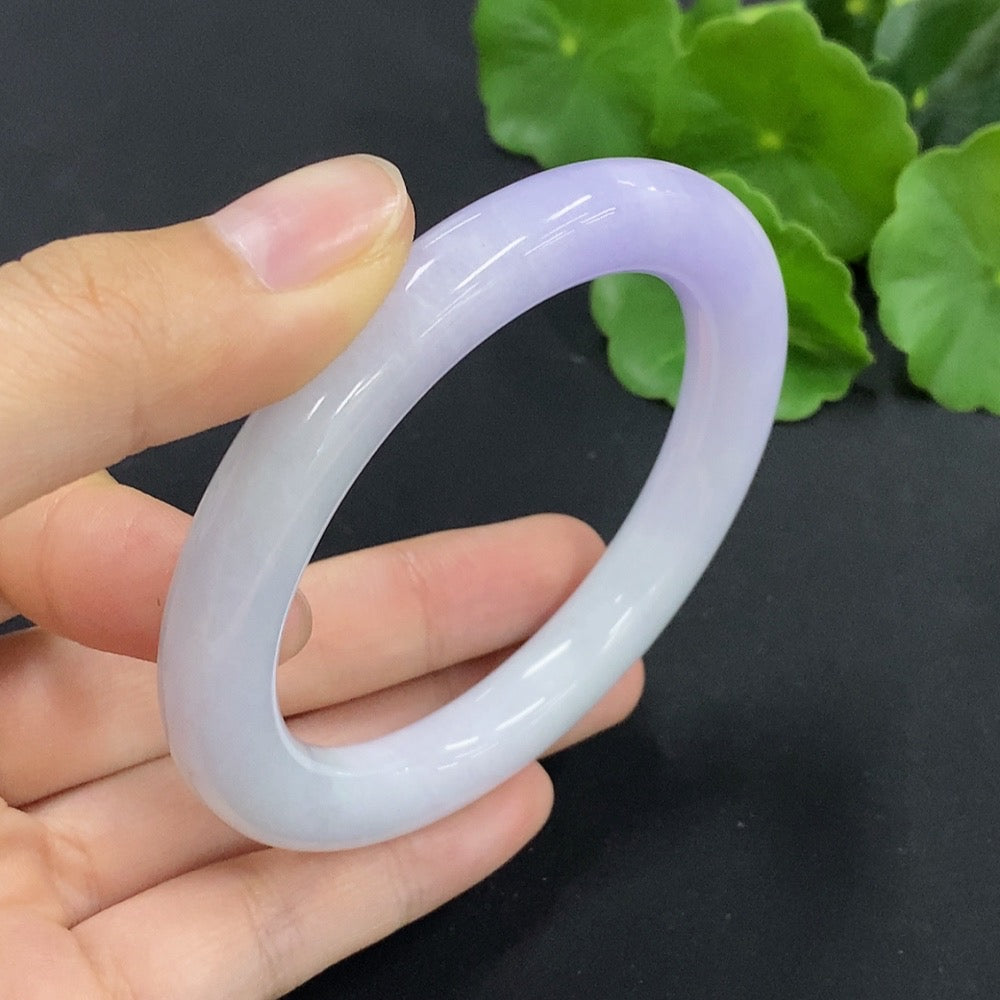 Jadeite Round Bangle Size 56.5 Total Weight Approx. 55.7g