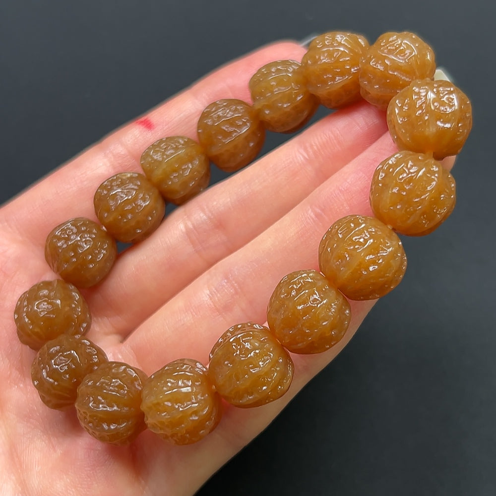 Hetian Jade Walnut Bracelet