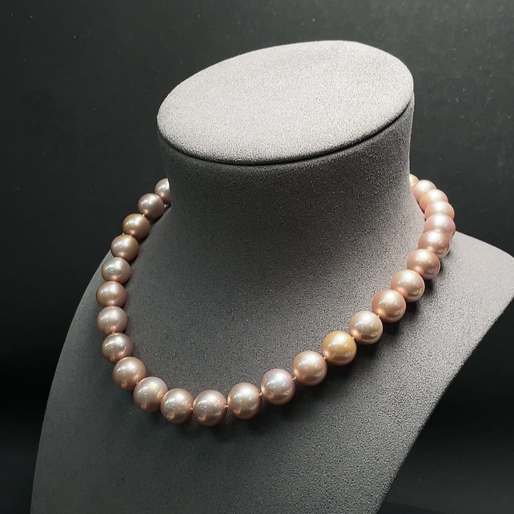 Pearl Necklace Non-Gold Size About 13.1mm
