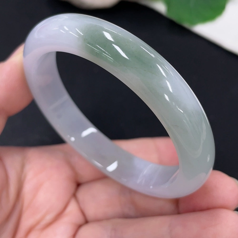 Jadeite Round Bracelet Size 55 Total Weight Approx. 47.2g