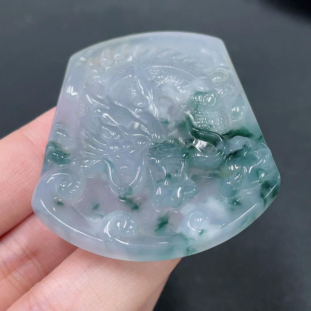 JadeiteDragon Pendant Total Weight 30.210g