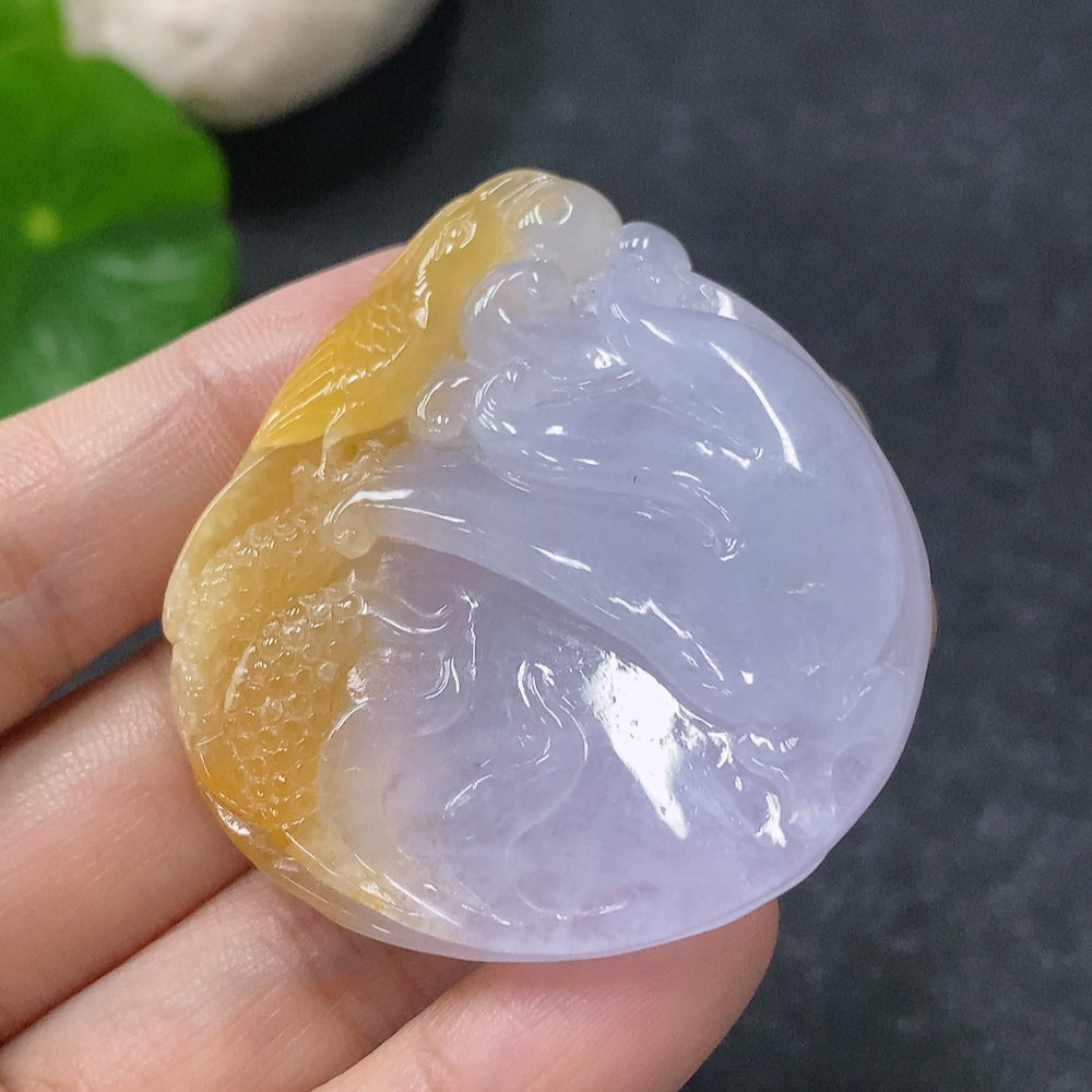 Jadeite Pendant Total Weight Approx. 31.1g Color Origin Undetermined