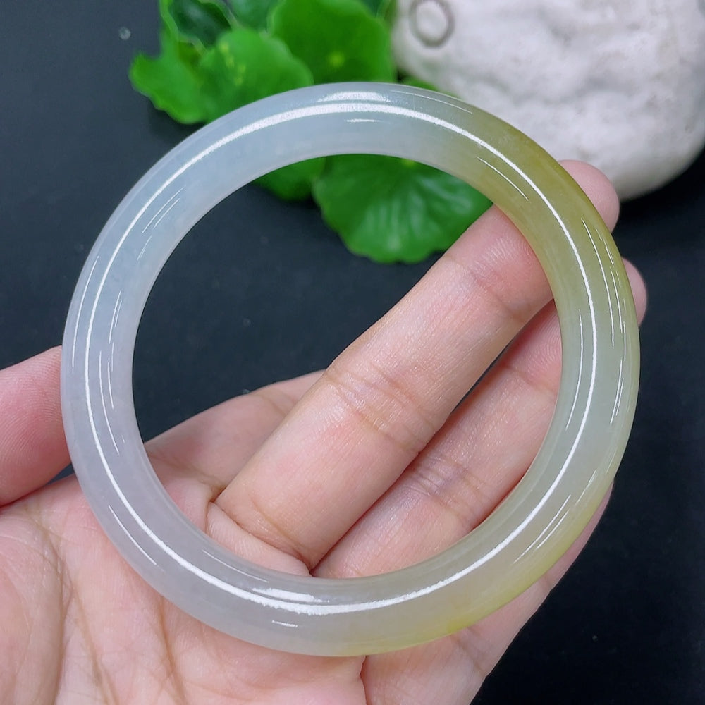 Jadeite round bangle