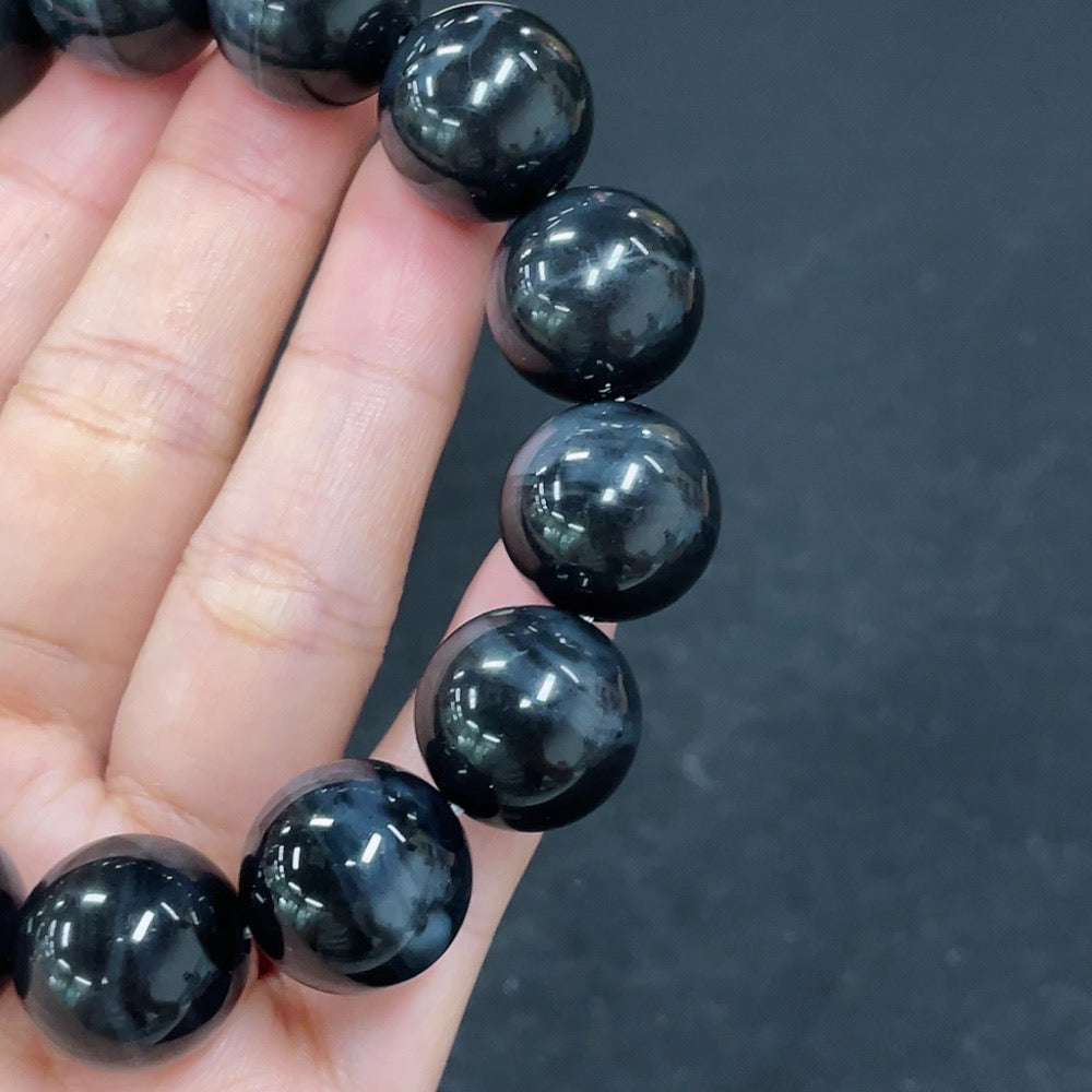 Hetian Jade Bracelet, Approx. 14.6mm
