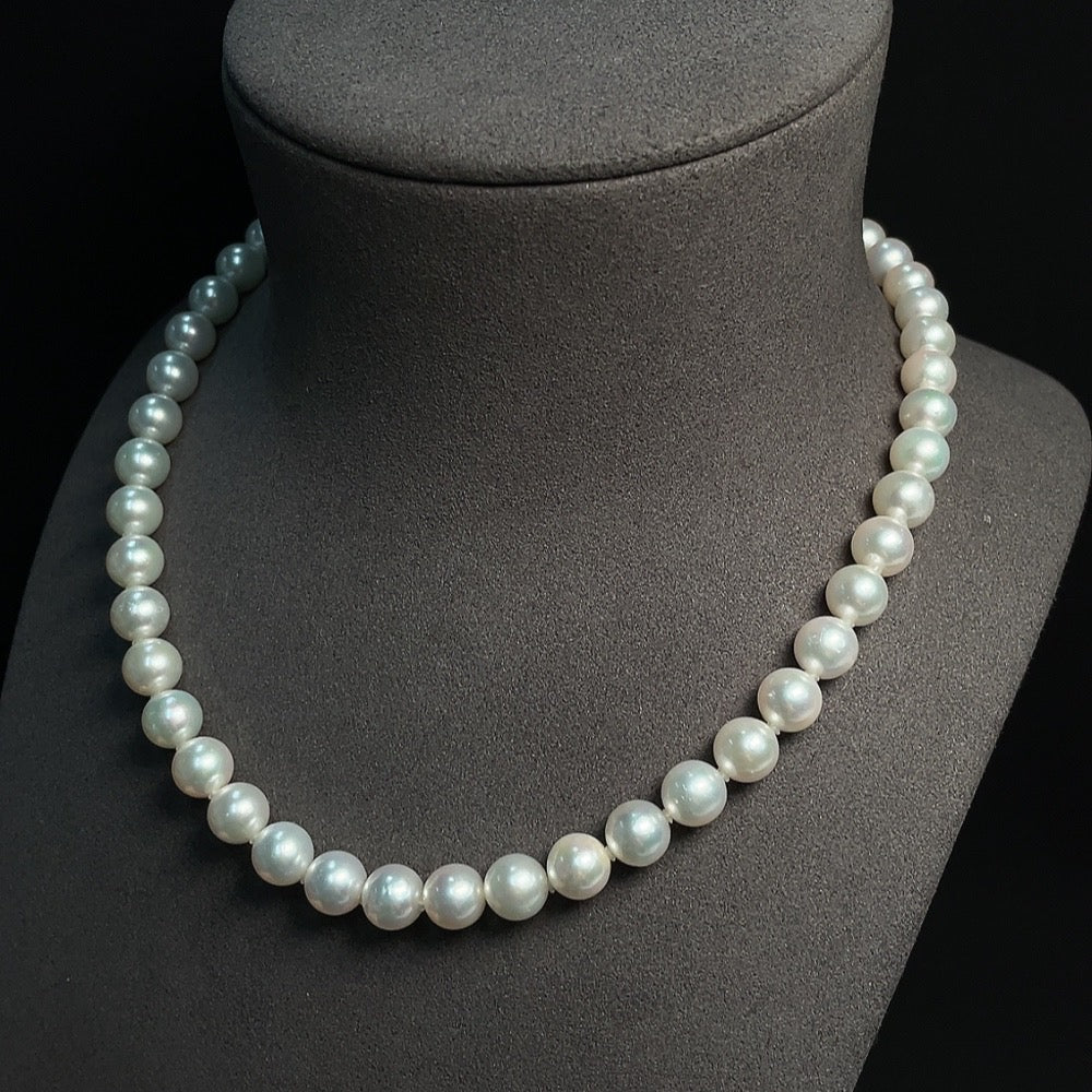 Seawater Pearl Strand Non-Gold Setting Approx. 8.4mm Total Weight About 47.37g