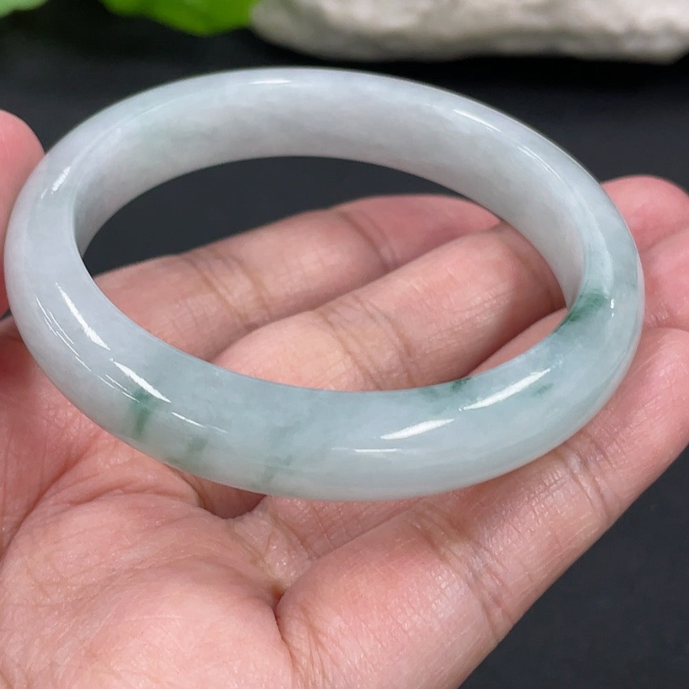 Jadeite Round Bracelet Size 51mm Total Weight Approx. 38.83g