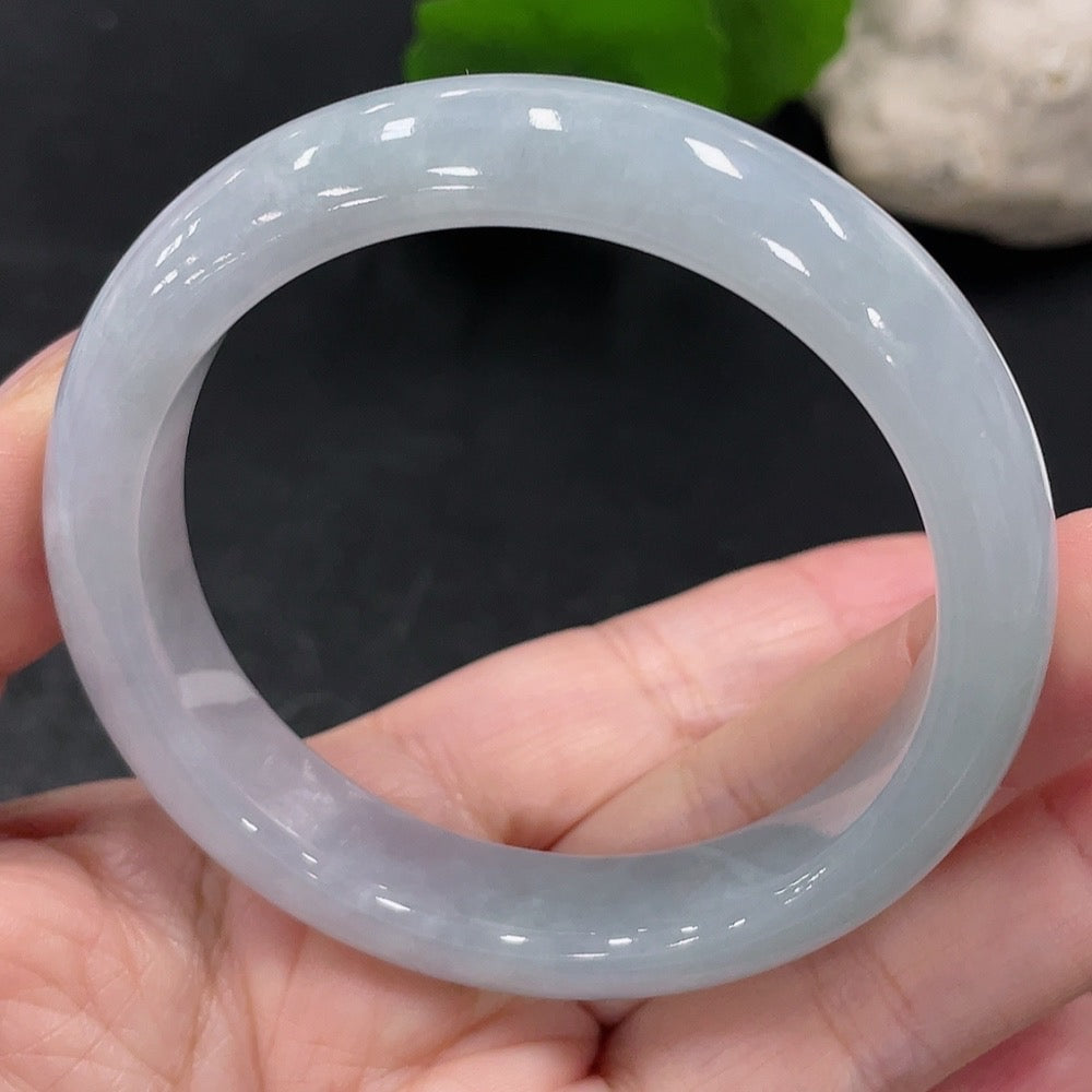 Jadeite Regular Round Bracelet Size 55.2 Total Weight Approx. 56.6g