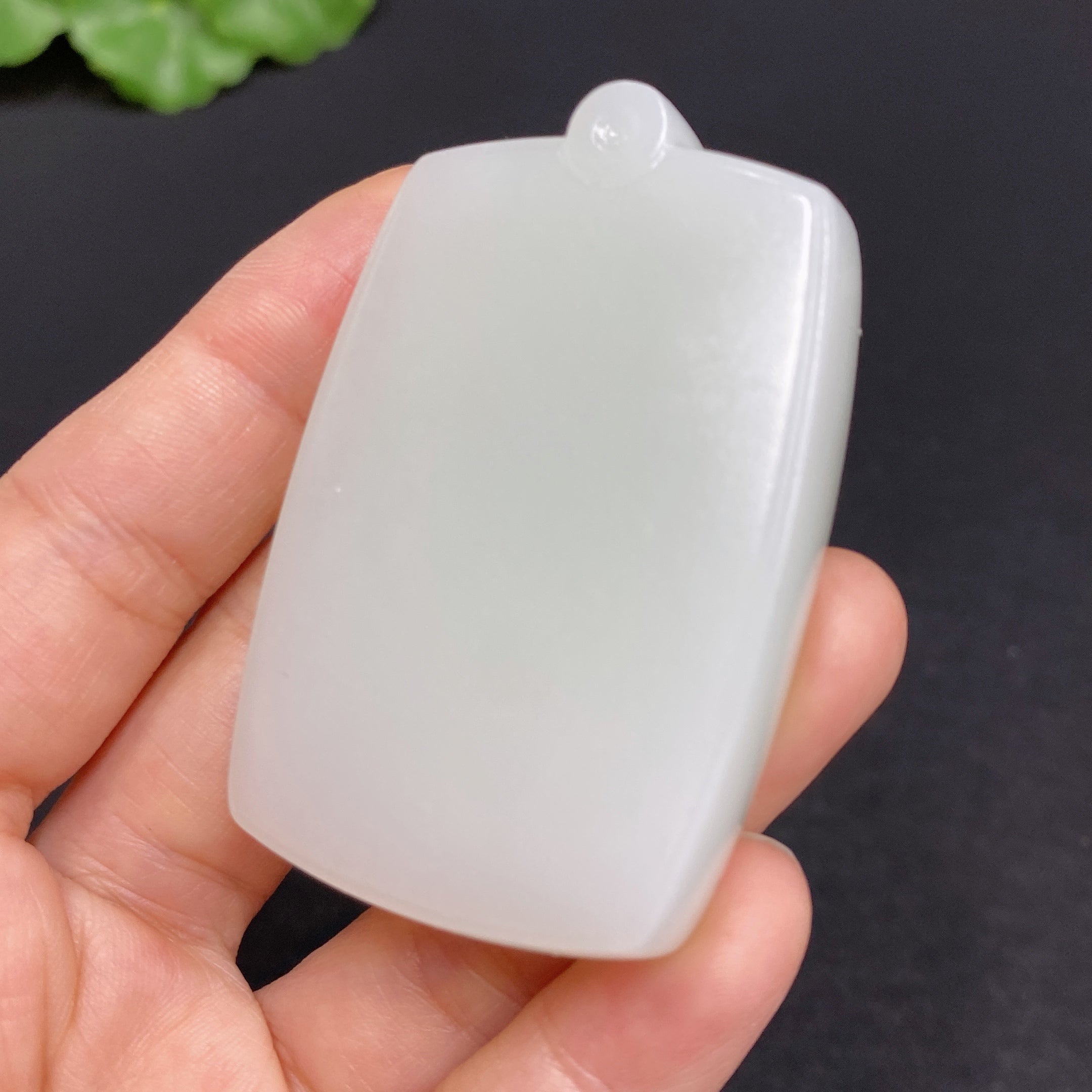 Hetian Jade Pendant, Plain Pendant, Total Weight Approx. 58.8g