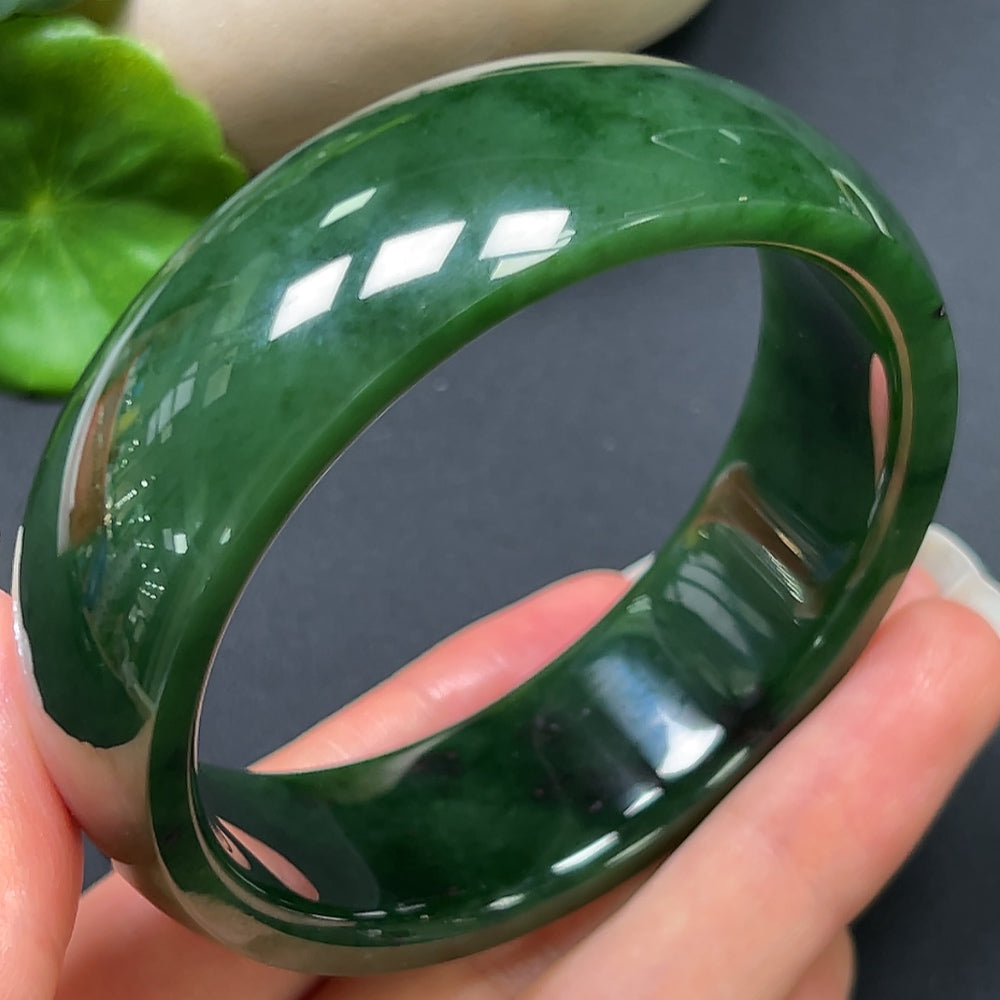 Hetian Jade Jasper Round Bracelet