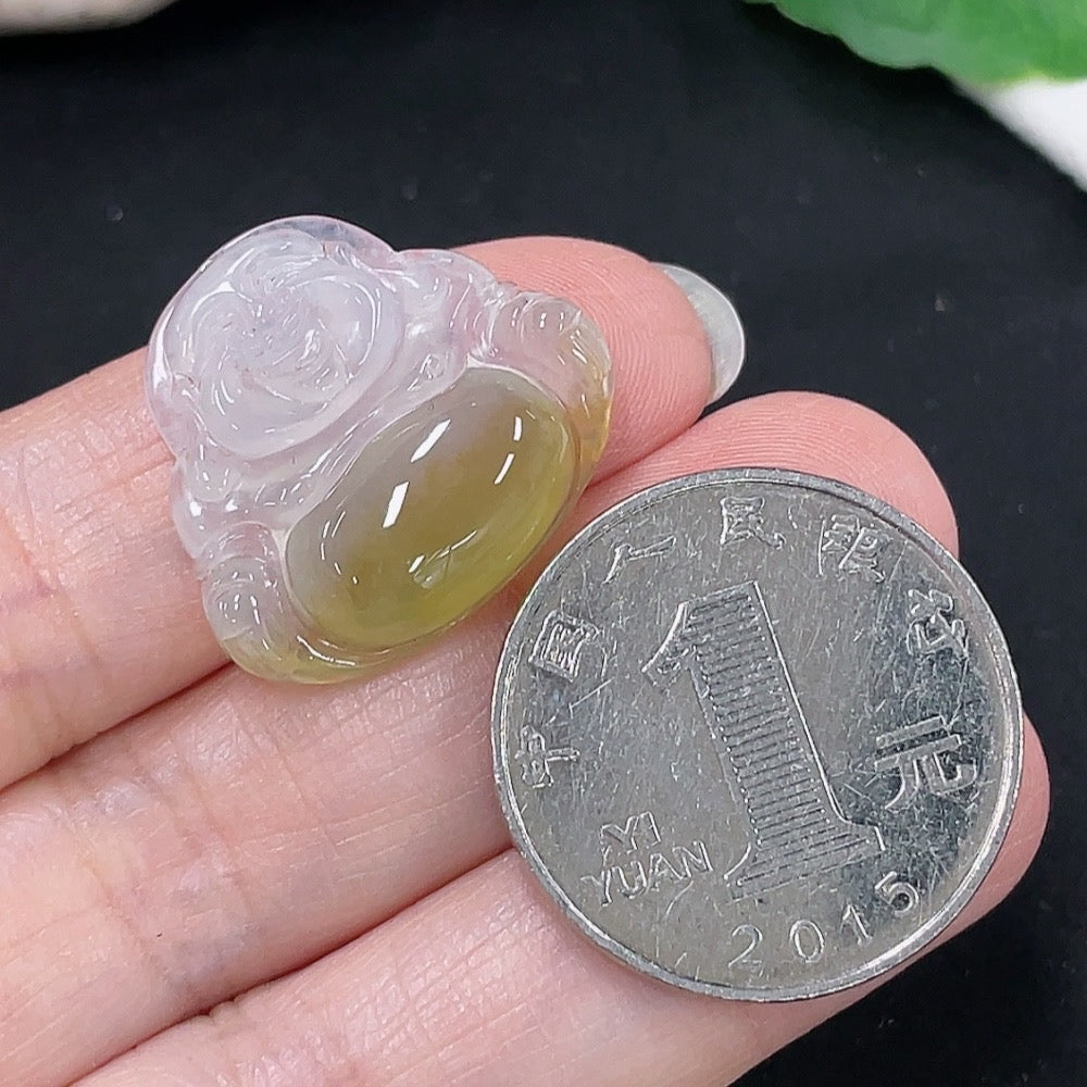 Jadeite Buddha Pendant Total Weight Approx. 3.5g