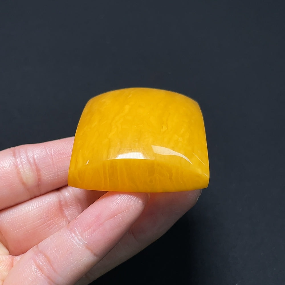 Opaque Amber Pendant