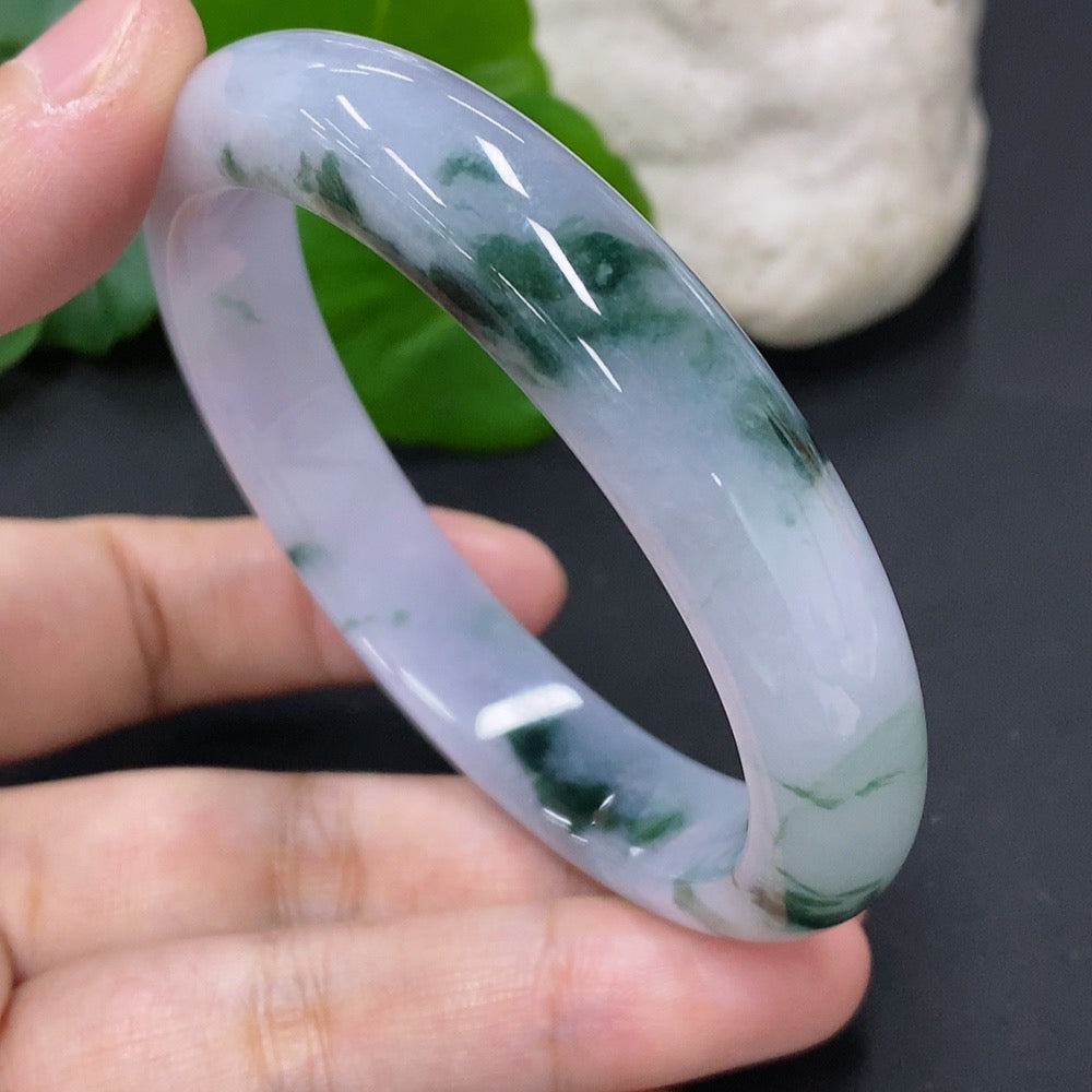 Jadeite Round Bangle