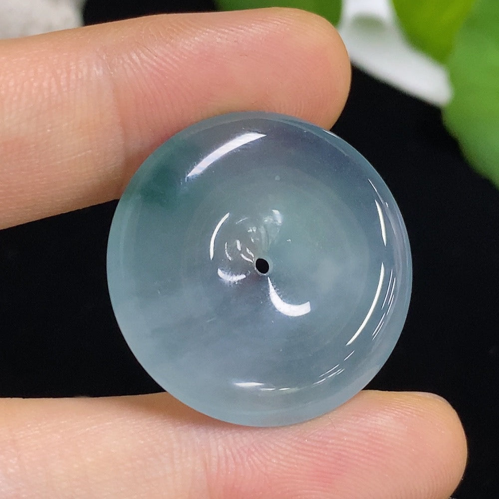 Jadeite Peace Knot Pendant