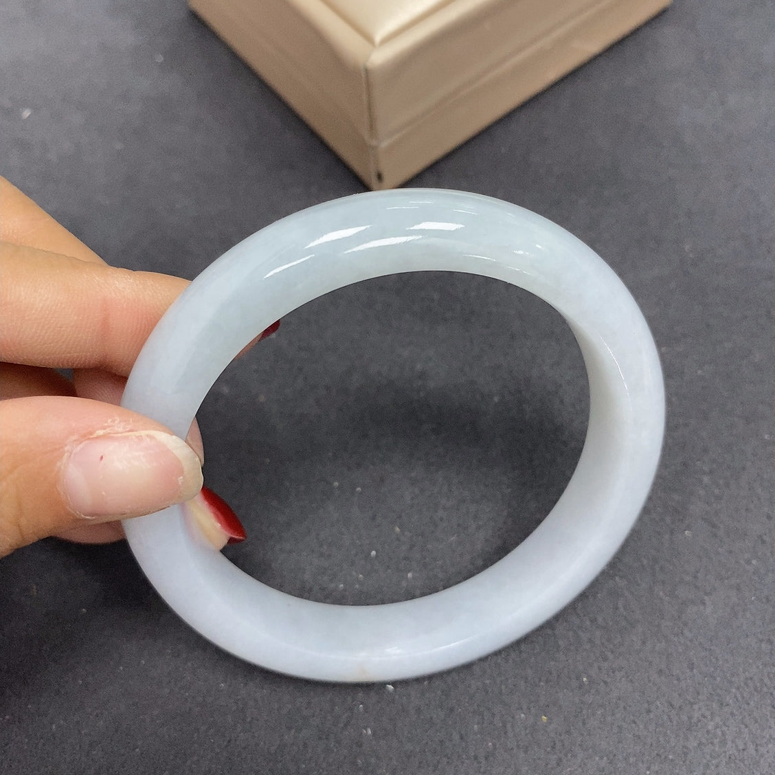 『Jadeite Regular Bangle, Size 58.4』