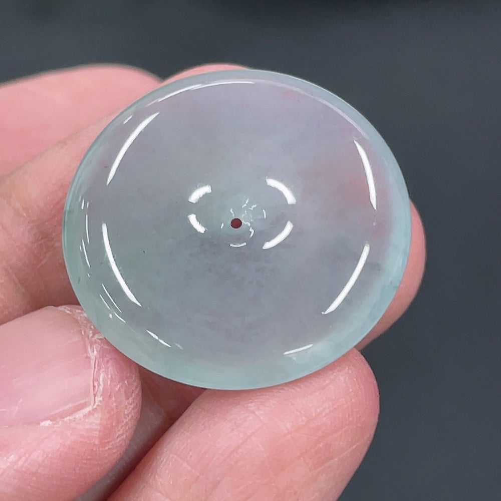 Jadeite Safety Buckle Pendant, Total Weight Approx. 6.76g