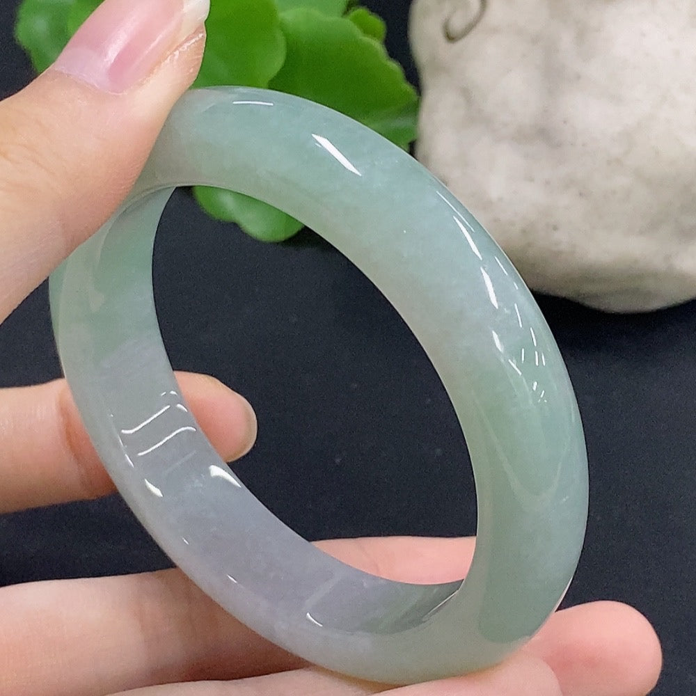Jadeite Round Bangle Size 53.3 Total Weight Approx. 54.73g