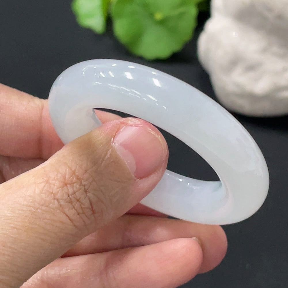 Jadeite Safety Ring Pendant Total Weight Approx. 32.76g