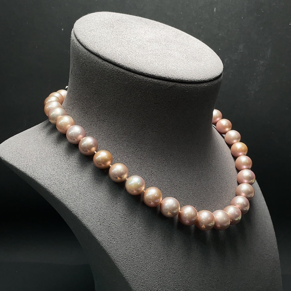 Pearl Necklace Non-Gold Size About 13.1mm