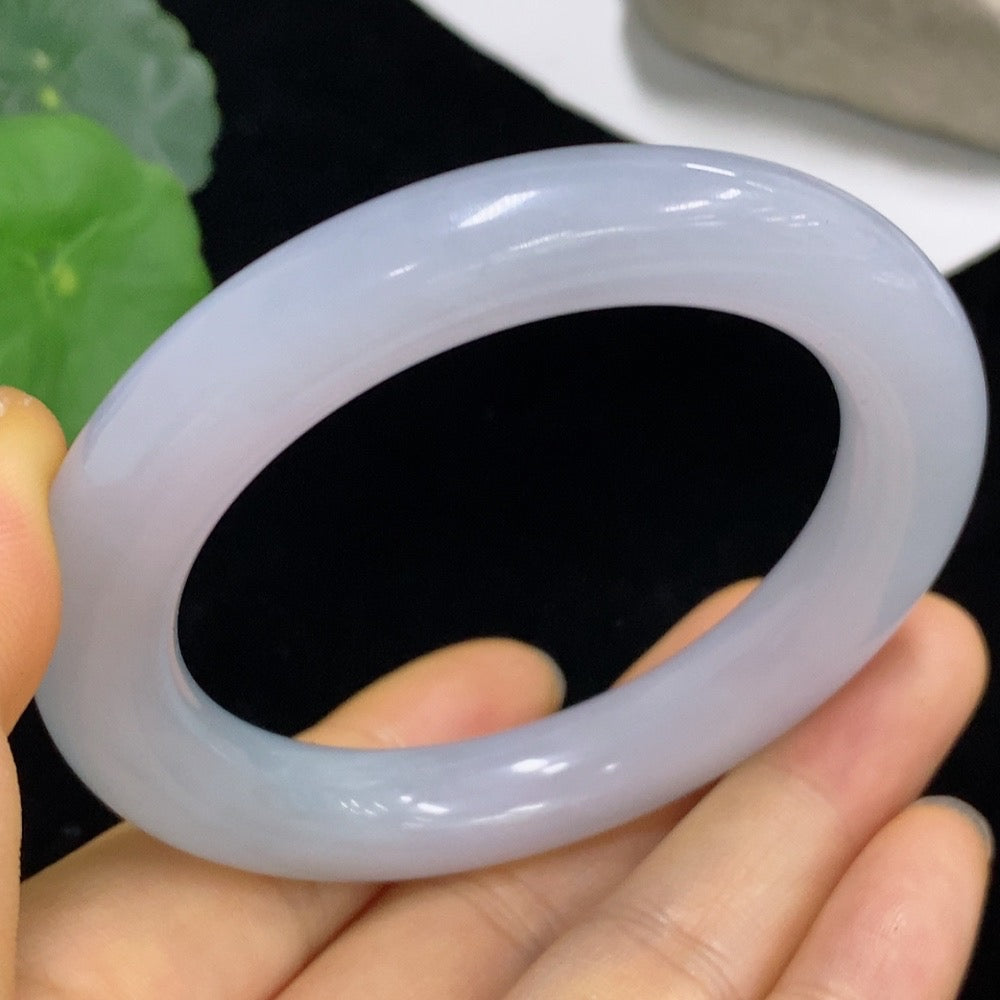 Jadeite Round Bangle Size 52.8 Total Weight Approx. 59.38g