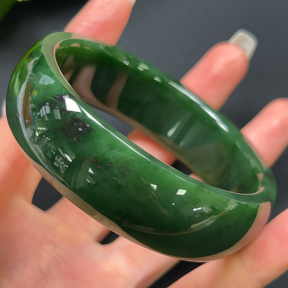 Hetian Jade Round Bracelet