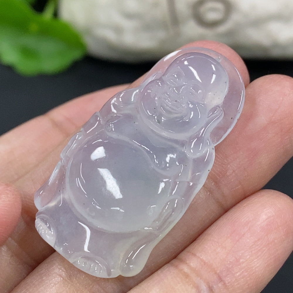 Jadeite Standing Buddha Pendant