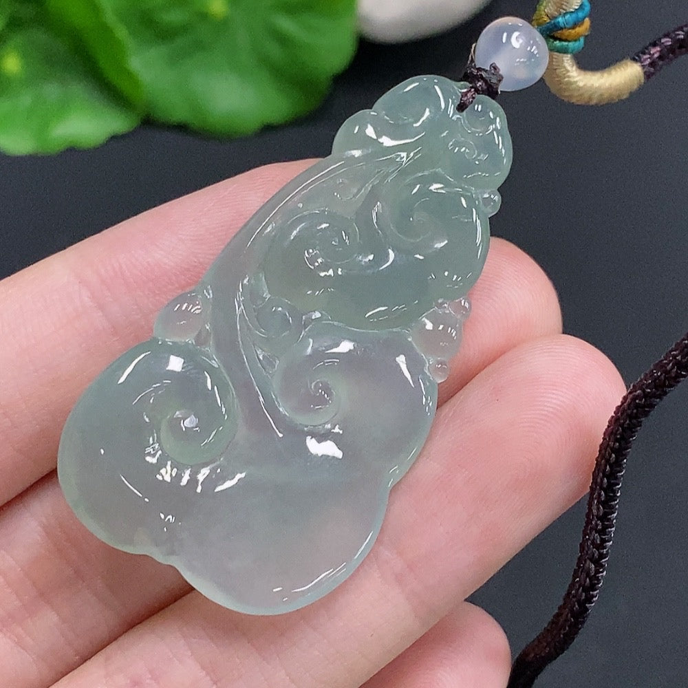 Jadeite Ruyi Pendant