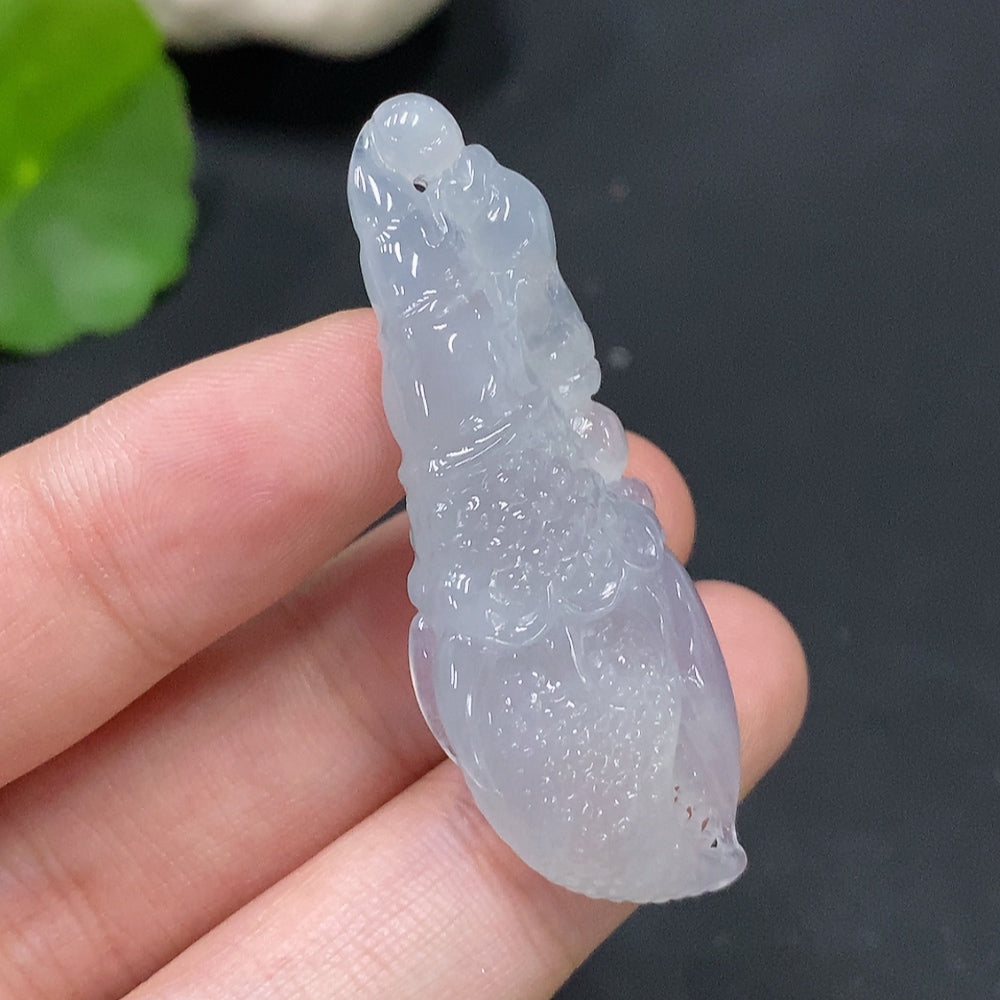 Jadeite Pendant Total Weight Approx. 10.5g Crab Claw