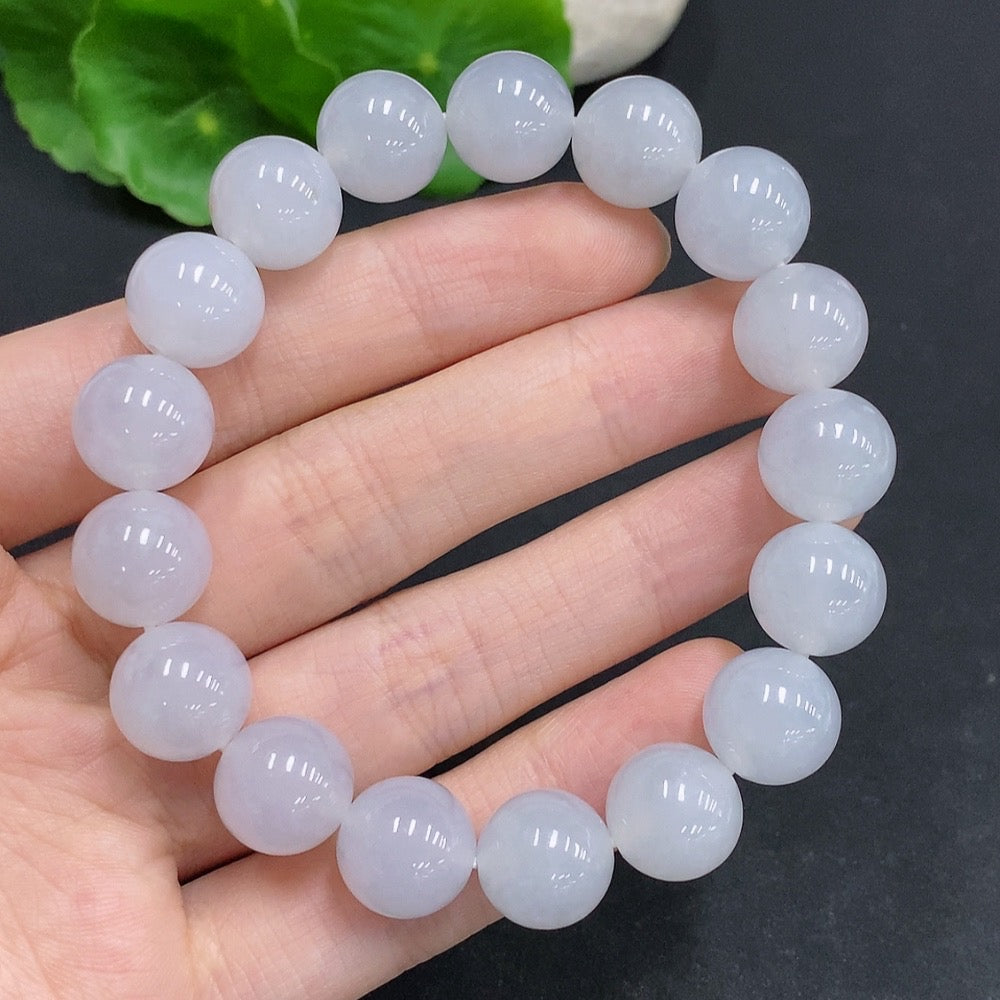 Jadeite Bracelet Total Weight About 50g Size Approx.12mm