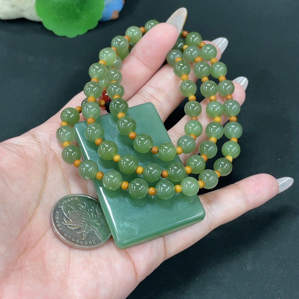 Hetian Jade Pendant Smooth Sailing