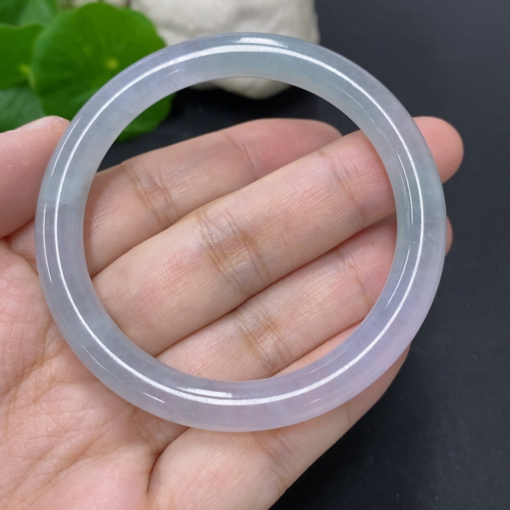 Jadeite Round Bangle Size 51.6 Total Weight Approx. 27.7g