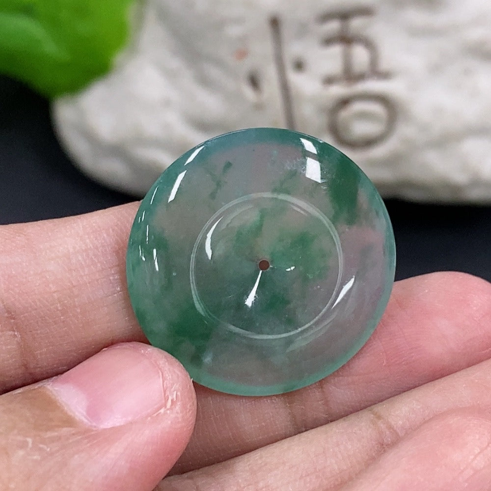 Jadeite Pendant Peace Knot