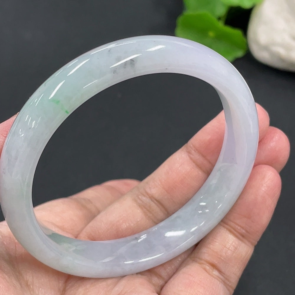 Jadeite Round Bangle Size 57.8 Total Weight Approx. 49.34g