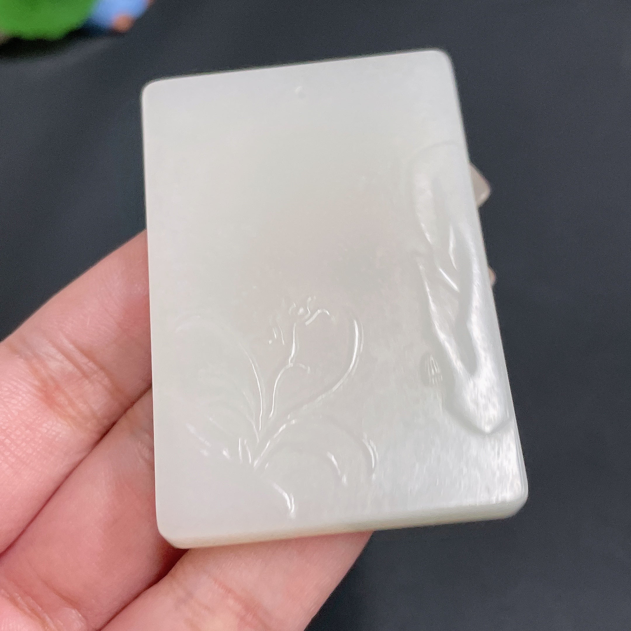 Hetian Jade Pendant Guan Gong Total Weight About 48.6g