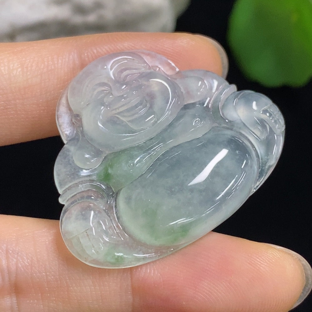 Jadeite Buddha Inlay Piece