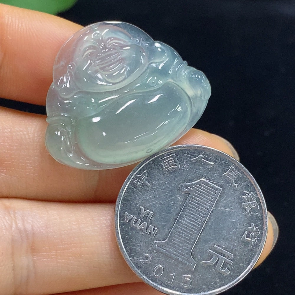 Jadeite Buddha Pendant Total Weight Approx. 5.66g