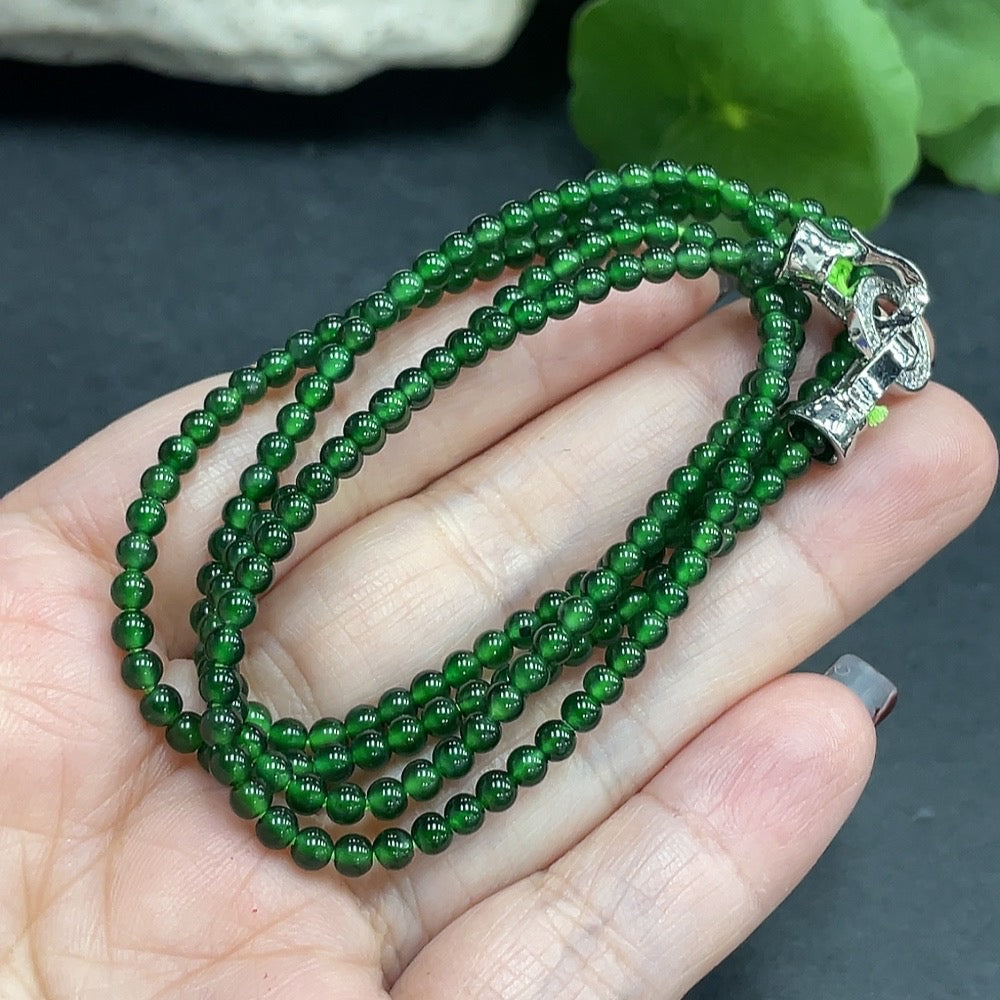JadeiteBead Strand, Size 2.8mm, Total Weight 11.249g