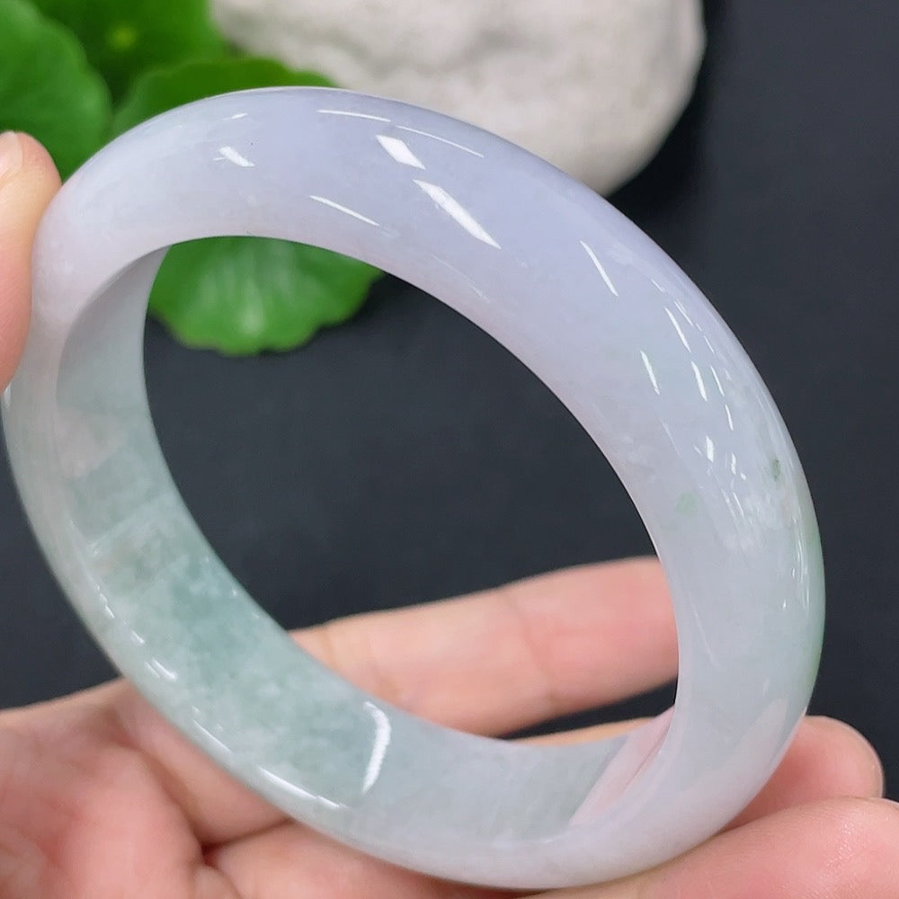 Jadeite Round Bangle Size 54.3 Total Weight Approx. 58g
