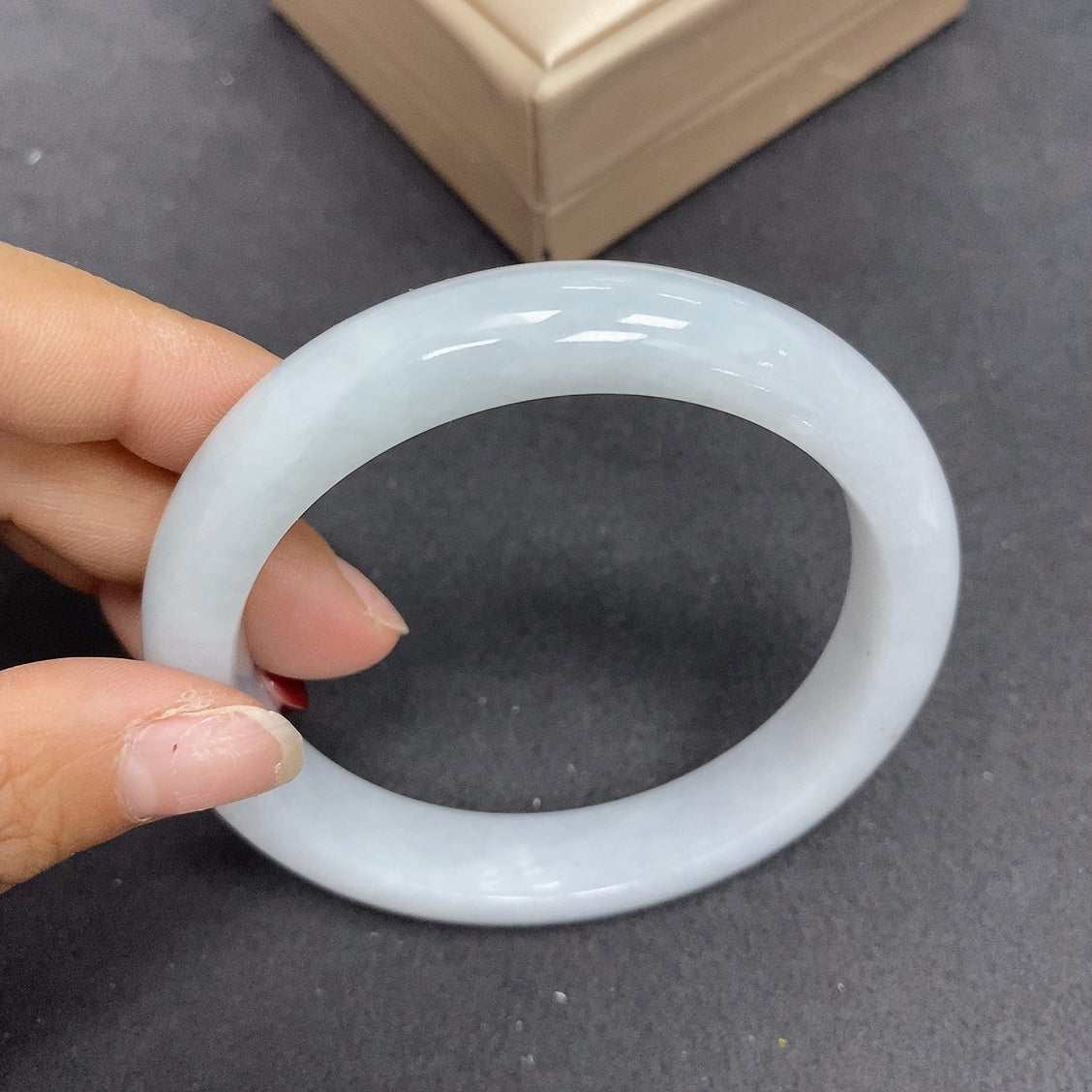 『Jadeite Regular Bangle, Size 58.4』