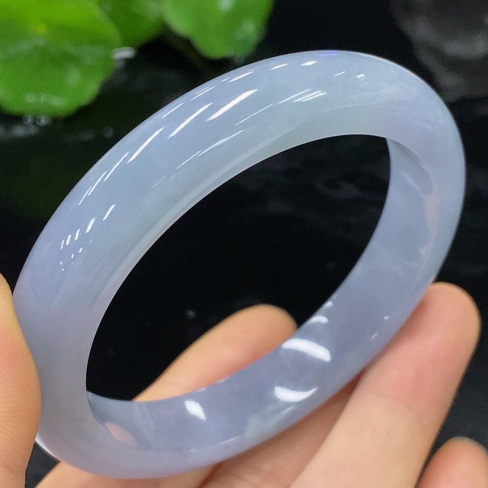 Jadeite Round Bangle Size 54.7 Total Weight Approx. 48.73g