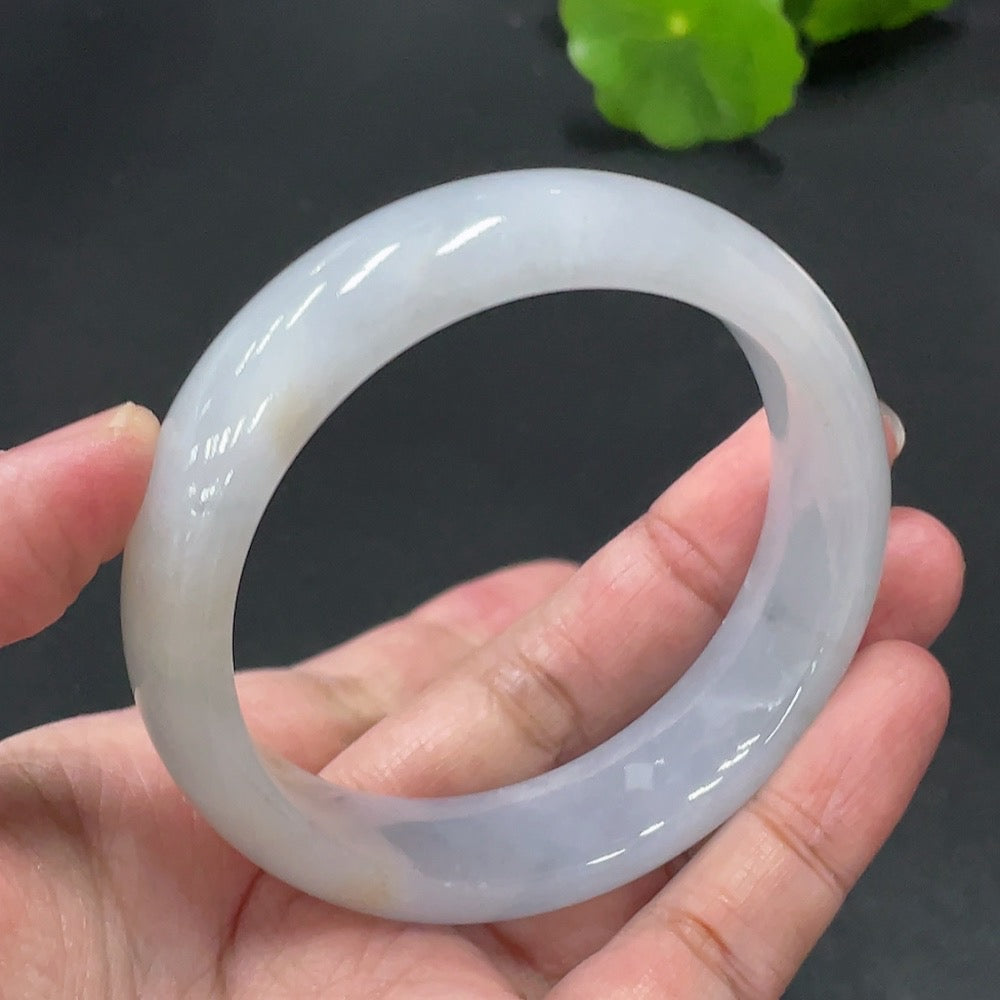Jadeite Regular Bangle, Size 55.5, Total Weight 66.975g
