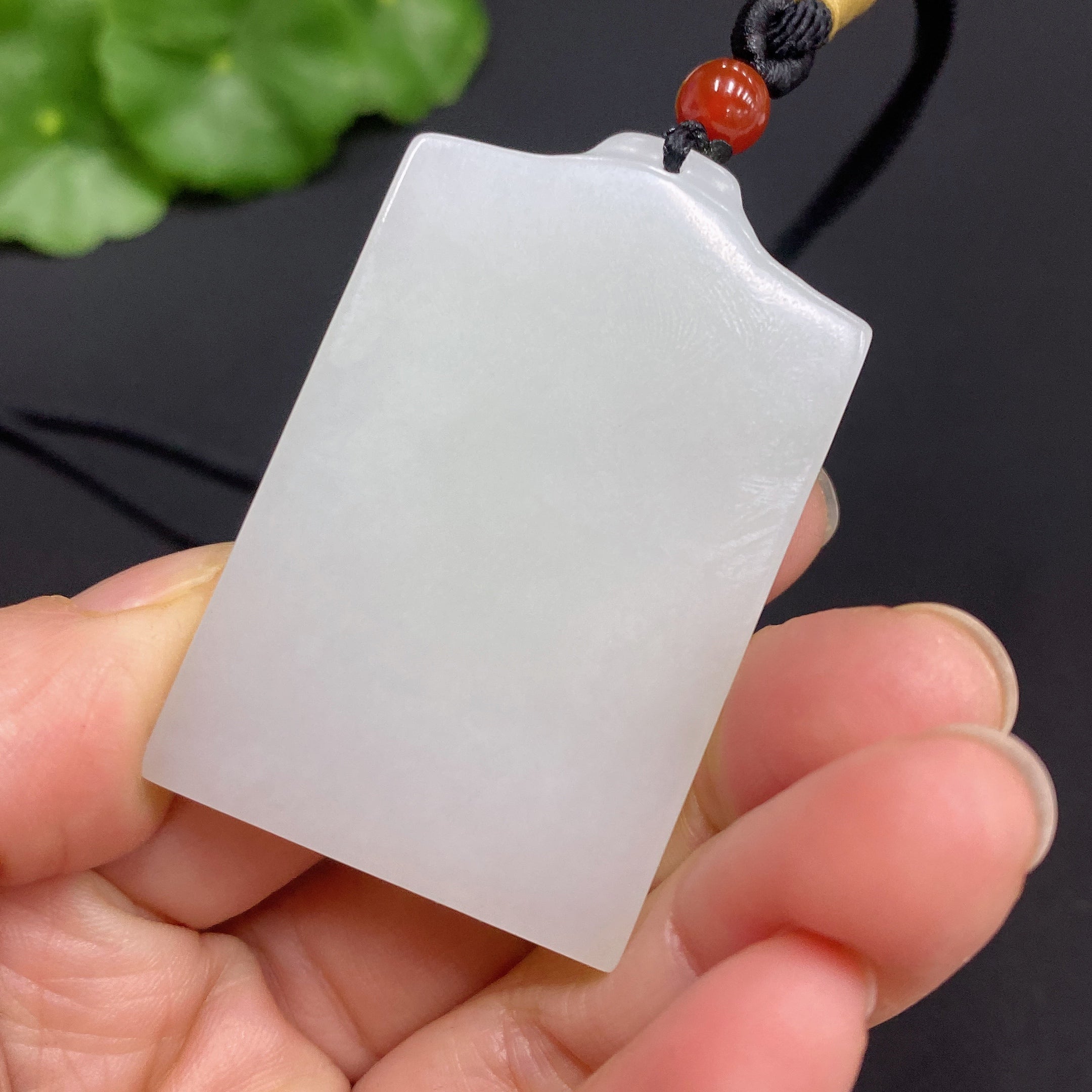 Hetian Jade Pendant, Plain Pendant