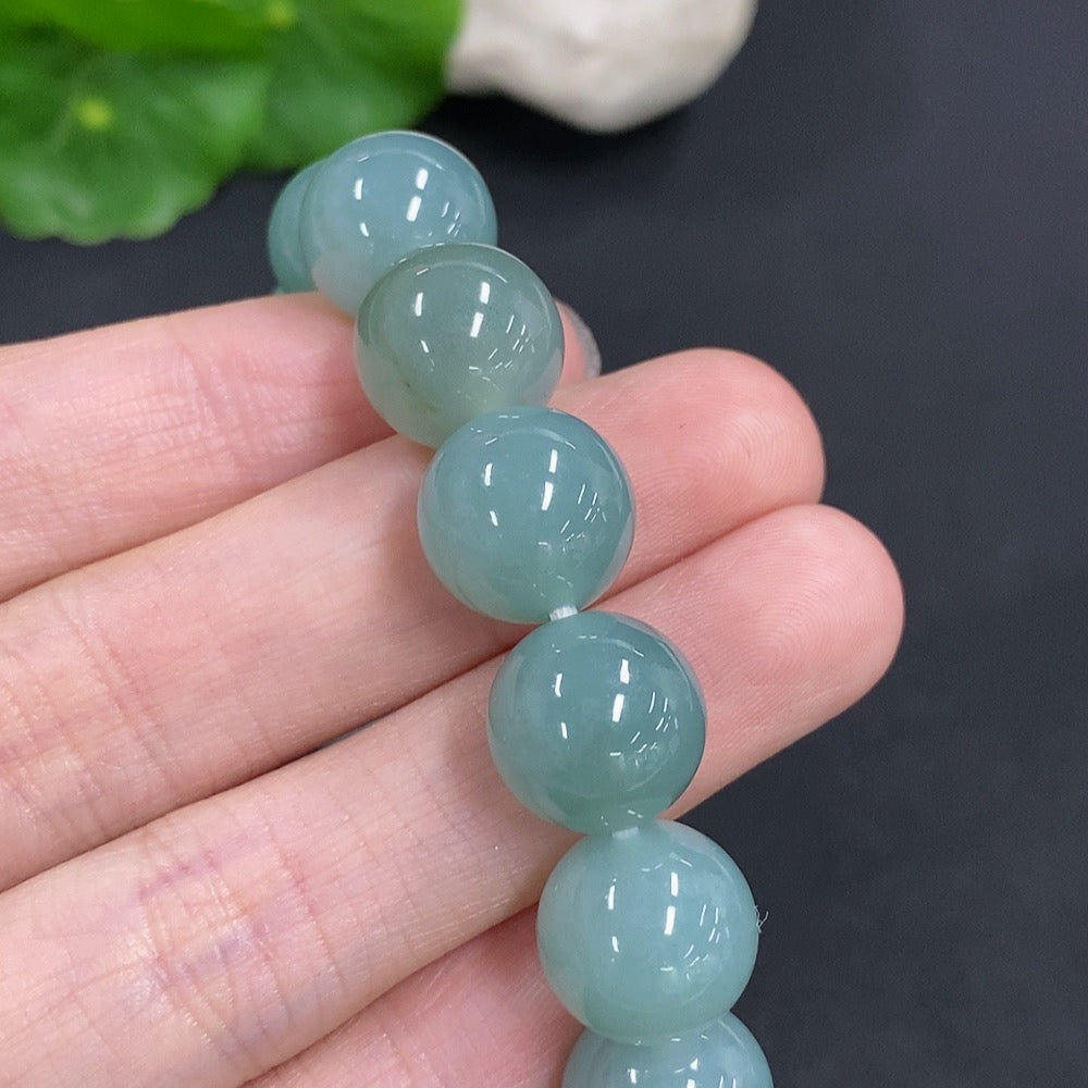 Jadeite Bracelet Total Weight Approx. 53.1g Size Approx. 12.2mm