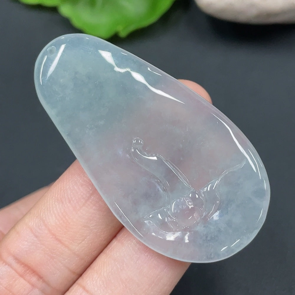 Jadeite Enlightenment Pendant Total Weight 11.381g